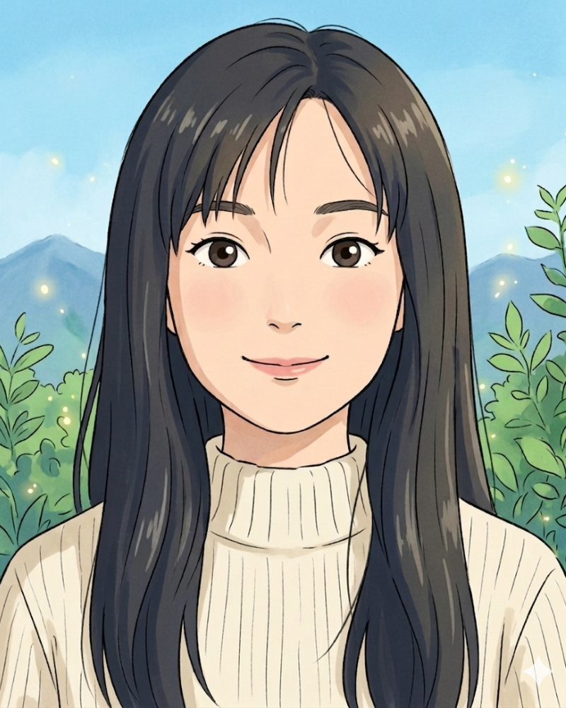 Webデザイナー Aikaのプロフィールイラスト